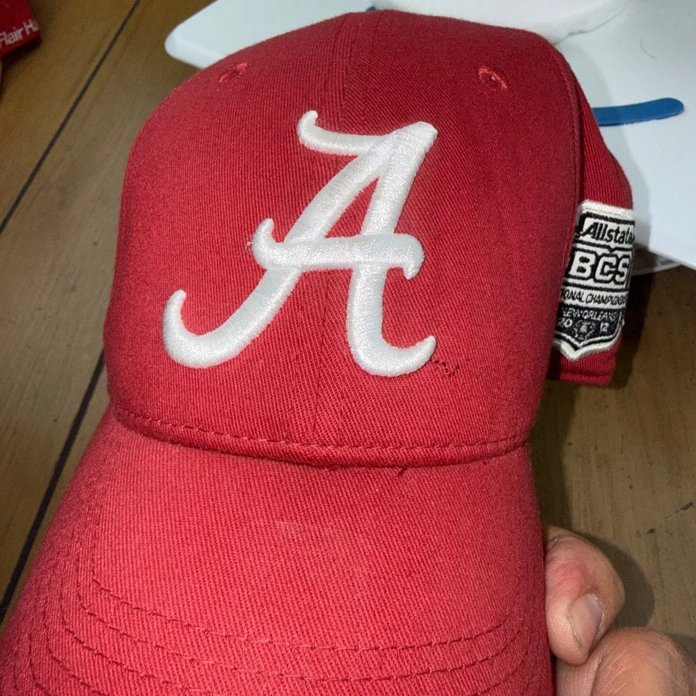 Nike Alabama Crimson Tide 2012 BCS National Championship Hat Red Legacy‎ 91 OSFM